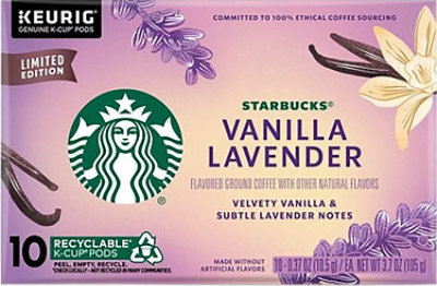 Sbux Kcup Vanilla Lavender 10ct - 10 CT - Image 1