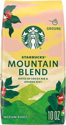 Sbux Mountain Blend Gr 10oz - 10 OZ