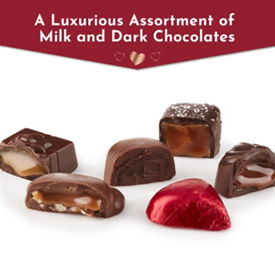 Fannie May Premium Assorted Chocolates Heart Box Perfect Valentine's Day Gift - 9.4 Oz - Image 4