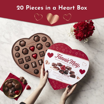 Fannie May Premium Assorted Chocolates Heart Box Perfect Valentine's Day Gift - 9.4 Oz - Image 5