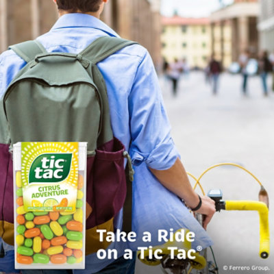Tic Tac Citrus Mix Flavored Hard Candy Mints On-the-Go Refreshment - 1.7 Oz - Image 5