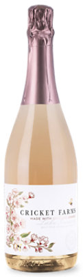 Cricket Farms Brut Rose Wine - 750 ML - Image 1