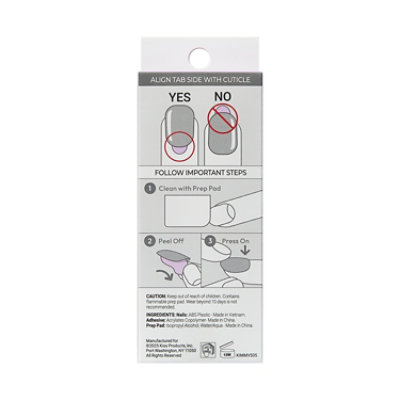 imPRESS Glimpse French Press On Nails - Each - Image 3