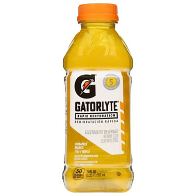 Gatorlyte Pineapple Mango 20fz - 20 FZ - Image 1