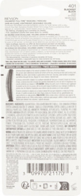 Revlon ColorStay Full Time 401 Blackest Black Natural Looking Volume Mascara - 0.25 Fl. Oz. - Image 4
