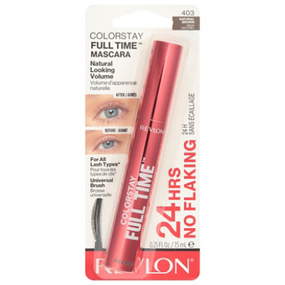Colorstay Longwear Mascara Volumizing Full Time Mascara Natural Brown Nwp - .25 FZ - Image 2