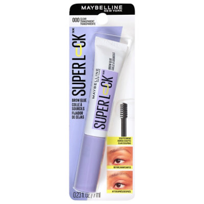 Maybelline Super Lock Clear Brow Glue - 0.23 Oz - Image 2