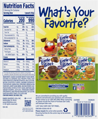 Entenmann's Little Bites Tropical Pineapple Mini Muffins 5 Count - 8.25 OZ - Image 5