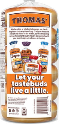 Thomas Sourdough Bagels 6 Count - 20 OZ - Image 6