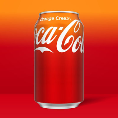 Coca-Cola Orange Cream Fridge Pack Cans - 12-12 Fl. Oz. - Image 4