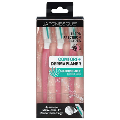 Japonesque Comfort + Dermaplaner Pack - 3 Count - Image 2