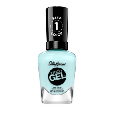 Sally Hansen Miracle Gel Grand Cyan Nail Polish - 0.5 Fl. Oz. - Image 1