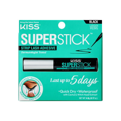 KISS Superstick Black Strip Lash Adhesive - Each - Image 1