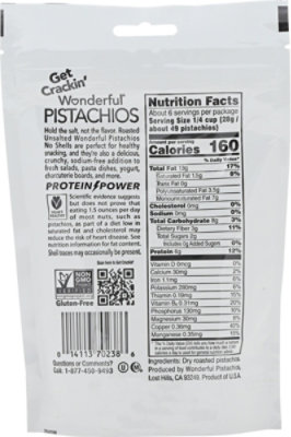 Unsalted Pistachios - 6 OZ - Image 5
