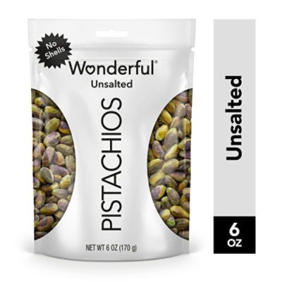 Unsalted Wonderful Pistachios - 6 OZ - Image 2