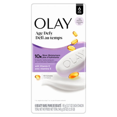 Olay Bar Um Age Defy 6/6ct 3.17oz/90g - 19.02OZ