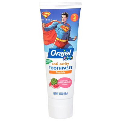 Superman Fluoride Toothpaste - 4.2 OZ - Image 1