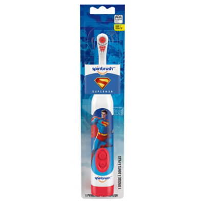 Kids Superman Spinbrush - EA - Image 1