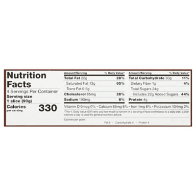 Cheesecake Factory Chocolate Raspberry Truffle Wedge Cheesecake - 13.25 OZ - Image 4