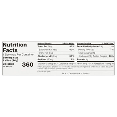 Cheesecake Factory Godiva Chocolate Wedge Cheesecake - 13.25 OZ - Image 4