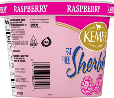 Kemps Fat Free Raspberry Sherbet 54 Fl. Oz. - 54 FZ - Image 6