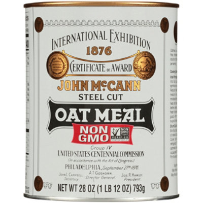 McCanns Oatmeal Irish Steel Cut - 28 Oz (Pack of 12) - Image 2