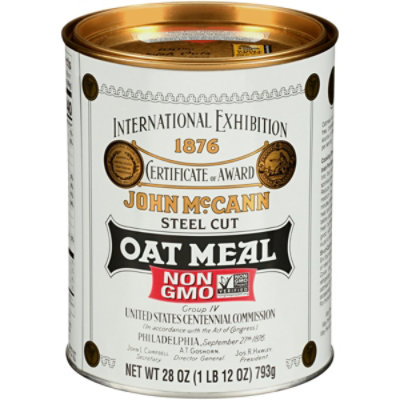 McCanns Oatmeal Irish Steel Cut - 28 Oz (Pack of 12) - Image 3