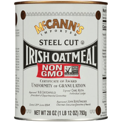 McCanns Oatmeal Irish Steel Cut - 28 Oz (Pack of 12) - Image 4