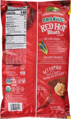 Goe Tortilla Chips Red Hot Blues 14oz - 14 OZ - Image 5