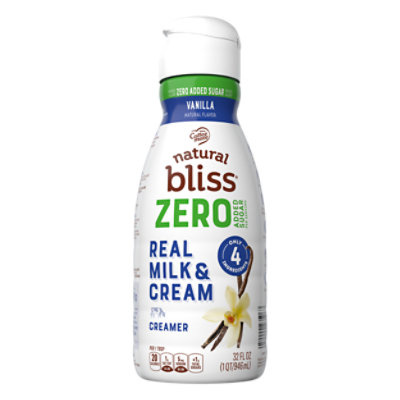 Coffee Mate Natural Bliss Zero Added Sugar Vanilla Dairy Creamer, 32 Fz - 32 FZ - Image 3