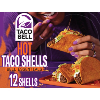 Taco Bell Hot Seasoned Flavor Crunchy Taco Shells - EA - Image 1