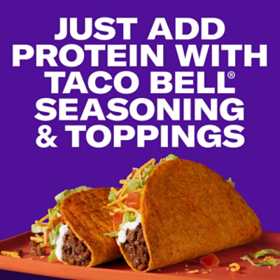 Taco Bell Hot Seasoned Flavor Crunchy Taco Shells - 12 - 4.8 Oz - Image 4