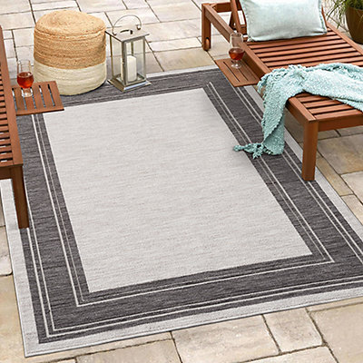 LR Home Kilimanjaro Outdoor Rug - 6 x 9 Feet - Image 1