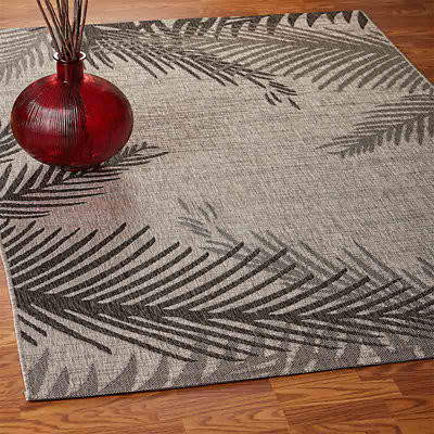 LR Home Captiva Outdoor Rug - 6 x 9 Feet - Image 1