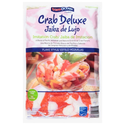 Crab Deluxe Imitation Crab Flake - 40 OZ - Image 1