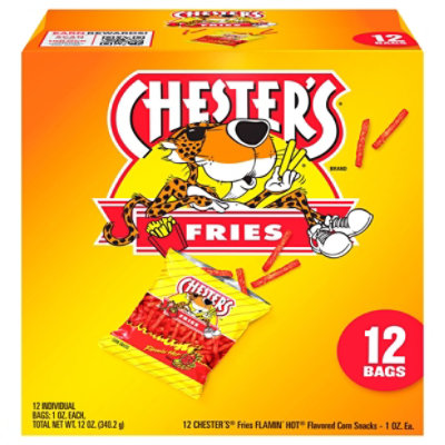 Chesters Fries Hot Variety Pack - 12 Ct - Image 1