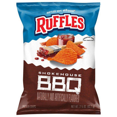 Ruffles Smokehouse Bbq 2.25oz - 2.25 OZ