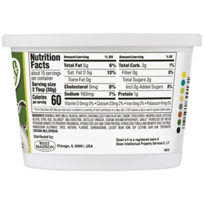 Deans Creamy Dill Dip 16 Oz - 16 OZ - Image 5