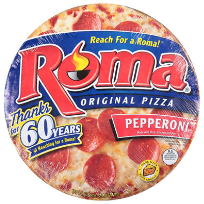 Roma Original Pepperoni Pizza, 12.1 Oz - 12.1 OZ - Image 2