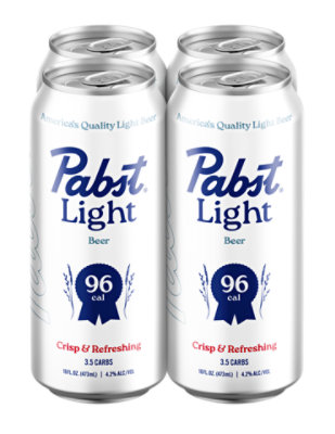 Pabst Light 6-16 Fl Oz In Cans - 6-16 FZ - Image 1