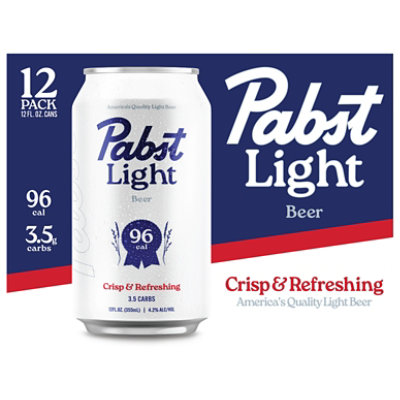 Pabst Light 12-12 Fl Oz In Cans - 12-12 FZ - Image 3