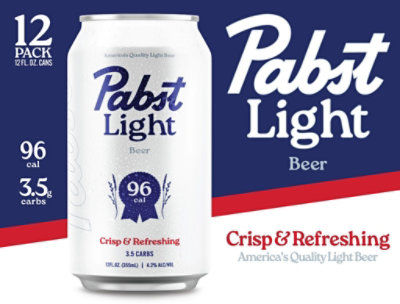 Pabst Light 12-12 Fl Oz In Cans - 12-12 FZ - Image 3