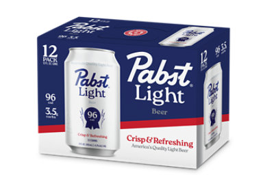Pabst Light 12-12 Fl Oz In Cans - 12-12 FZ - Image 1