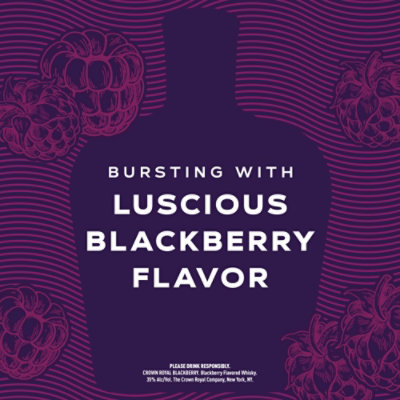 Crown Royal Blackberry Whisky - 375 ML - Image 3
