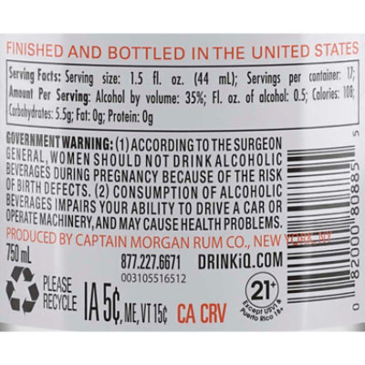 Captain Morgan Sweet Chili Lime 750 Ml - 750 ML - Image 4