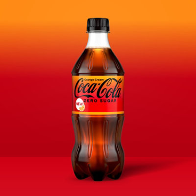 Coca-cola Zero Sugar Orange Cream Bottle, 20 Fl Oz - 20 FZ - Image 4