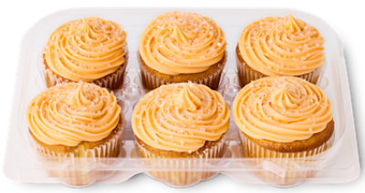 Orange Creamsicle Cupcakes 6 Count - EA - Image 1