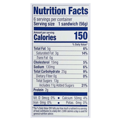 Country Fresh Deans Ice Cream Sandwiches Cherry 6pk 21 Fz 6-3.5 Fz - 6-3.5FZ - Image 2