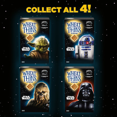 Wheat Thins Original Whole Grain Wheat Snack Crackers Star Wars Pack - 8.5 Oz - Image 2