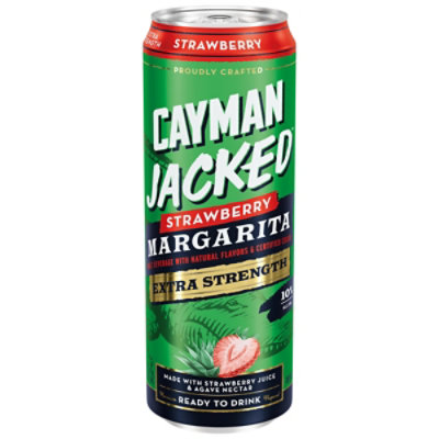 Cayman Jacked Strawberry Margarita 19.2 Fl Oz In Cans - 19.2 FZ - Image 4